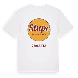Stupe cirkel t-shirt – ekologisk bomull t-shirt från Pinshirt