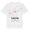 Šumećani karta t-shirt