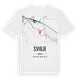 Svibje karta t-shirt