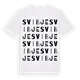 Svibje ordlek t-shirt
