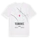 Tedrovec karta t-shirt