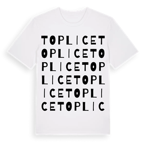 Toplice ordlek t-shirt – ekologisk bomull t-shirt från Pinshirt