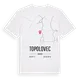 Topolovec karta t-shirt