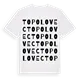Topolovec ordlek t-shirt