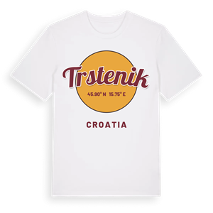 Trstenik cirkel t-shirt – ekologisk bomull t-shirt från Pinshirt
