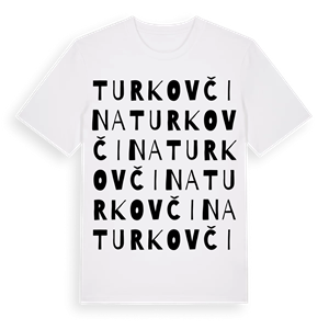 Turkovčina ordlek t-shirt – ekologisk bomull t-shirt från Pinshirt