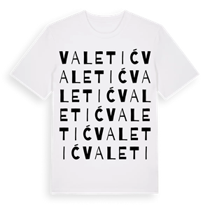 Valetić ordlek t-shirt – ekologisk bomull t-shirt från Pinshirt