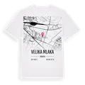 Velika Mlaka karta t-shirt