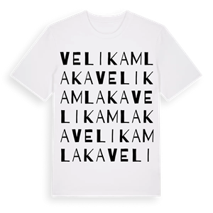 Velika Mlaka ordlek t-shirt – ekologisk bomull t-shirt från Pinshirt