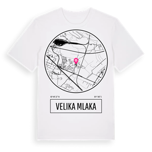 Velika Mlaka t-shirt – ekologisk bomull t-shirt från Pinshirt