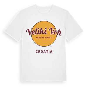 Veliki Vrh cirkel t-shirt – ekologisk bomull t-shirt från Pinshirt