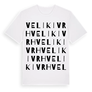 Veliki Vrh ordlek t-shirt – ekologisk bomull t-shirt från Pinshirt