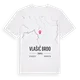 Vlašić Brdo karta t-shirt