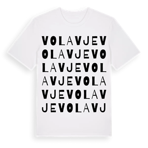 Volavje ordlek t-shirt – ekologisk bomull t-shirt från Pinshirt