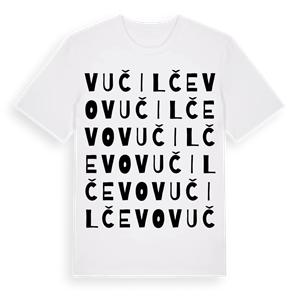 Vučilčevo ordlek t-shirt – ekologisk bomull t-shirt från Pinshirt