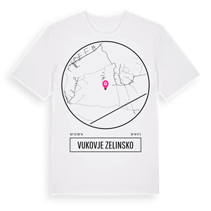 Vukovje Zelinsko t-shirt – ekologisk bomull t-shirt från Pinshirt