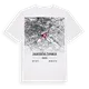 Zagrebačka županija karta t-shirt