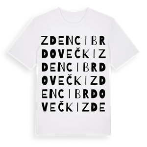 Zdenci Brdovečki ordlek t-shirt – ekologisk bomull t-shirt från Pinshirt