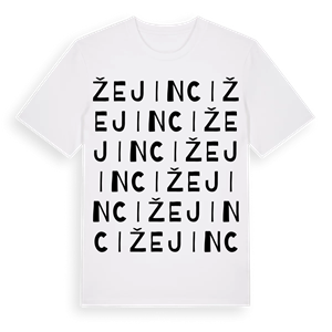 Žejinci ordlek t-shirt – ekologisk bomull t-shirt från Pinshirt