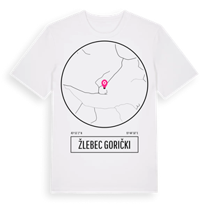 Žlebec Gorički t-shirt – ekologisk bomull t-shirt från Pinshirt