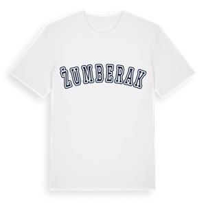Žumberak college t-shirt – ekologisk bomull t-shirt från Pinshirt