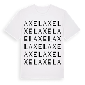 Axel ordlek t-shirt – ekologisk bomull t-shirt från Pinshirt