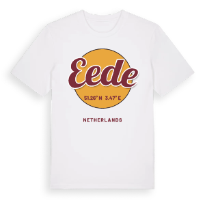 Eede cirkel t-shirt – ekologisk bomull t-shirt från Pinshirt