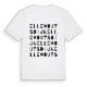 Ellewoutsdijk ordlek t-shirt