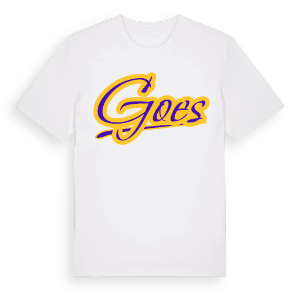 Goes baseball t-shirt – ekologisk bomull t-shirt från Pinshirt