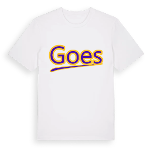 Goes baseball t-shirt – ekologisk bomull t-shirt från Pinshirt