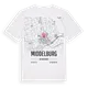 Middelburg karta t-shirt