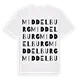 Middelburg ordlek t-shirt