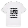 Noordgouwe ordlek t-shirt