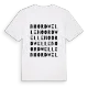 Noordwelle ordlek t-shirt