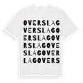 Overslag ordlek t-shirt
