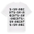 Sas van Gent ordlek t-shirt