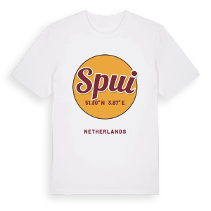 Spui cirkel t-shirt – ekologisk bomull t-shirt från Pinshirt
