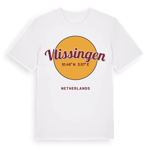 Vlissingen cirkel t-shirt – ekologisk bomull t-shirt från Pinshirt