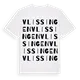 Vlissingen ordlek t-shirt