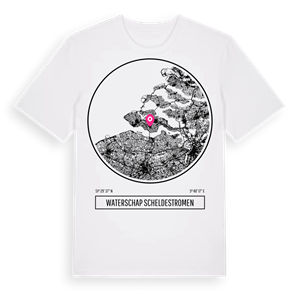 Waterschap Scheldestromen t-shirt – ekologisk bomull t-shirt från Pinshirt
