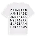 Zaamslag ordlek t-shirt