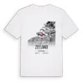 Zeeland karta t-shirt