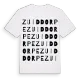 Zuiddorpe ordlek t-shirt