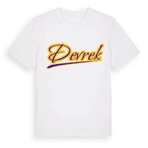 Devrek baseball t-shirt – ekologisk bomull t-shirt från Pinshirt