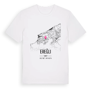 Ereğli karta t-shirt – ekologisk bomull t-shirt från Pinshirt