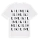 Kilimli ordlek t-shirt