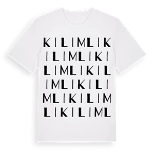Kilimli ordlek t-shirt – ekologisk bomull t-shirt från Pinshirt