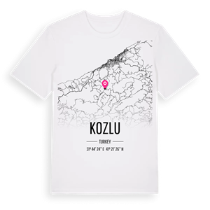 Kozlu karta t-shirt – ekologisk bomull t-shirt från Pinshirt
