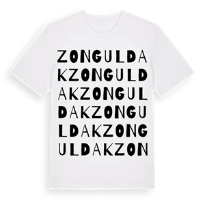 Zonguldak ordlek t-shirt – ekologisk bomull t-shirt från Pinshirt