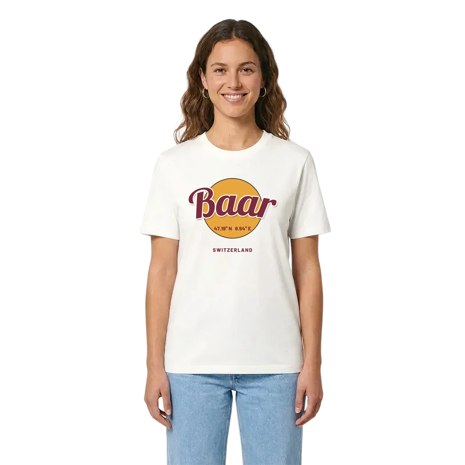 Baar cirkel t-shirt – White, i miljö